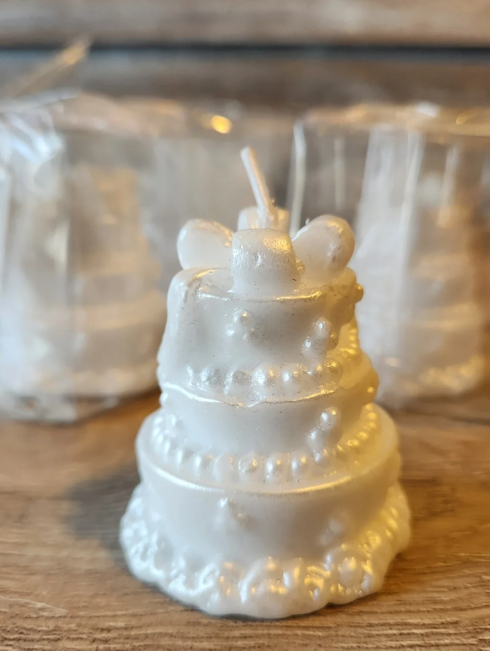 Wedding Cake Candles Bridal Shower Giveaways Thank You Wedding Gifts